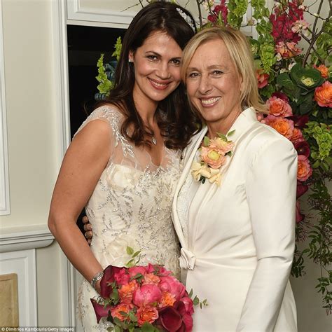 martina navratilova and wife.